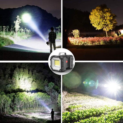 Rechargeable LED Spotlight Flashlight DailySale