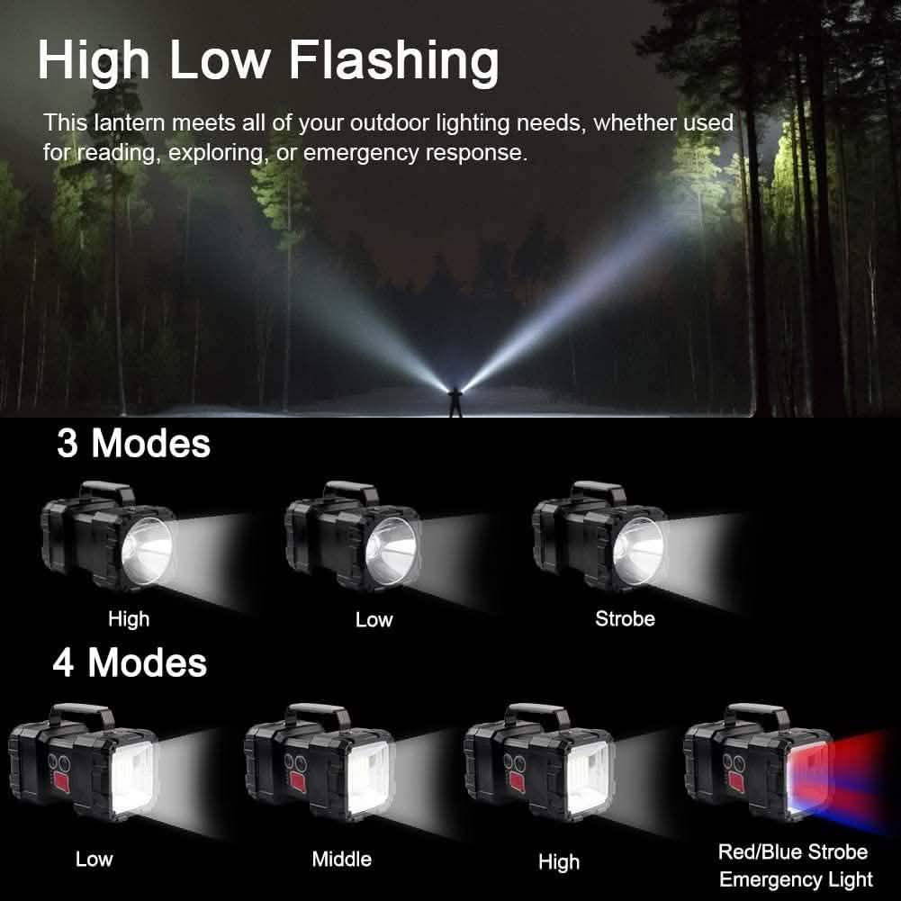 Rechargeable LED Spotlight Flashlight DailySale