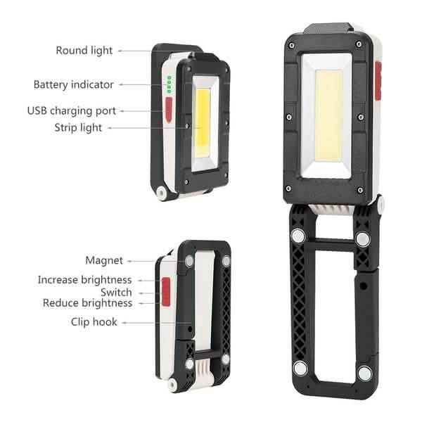 Rechargeable Magnetic Folding LED Outdoor Light DailySale