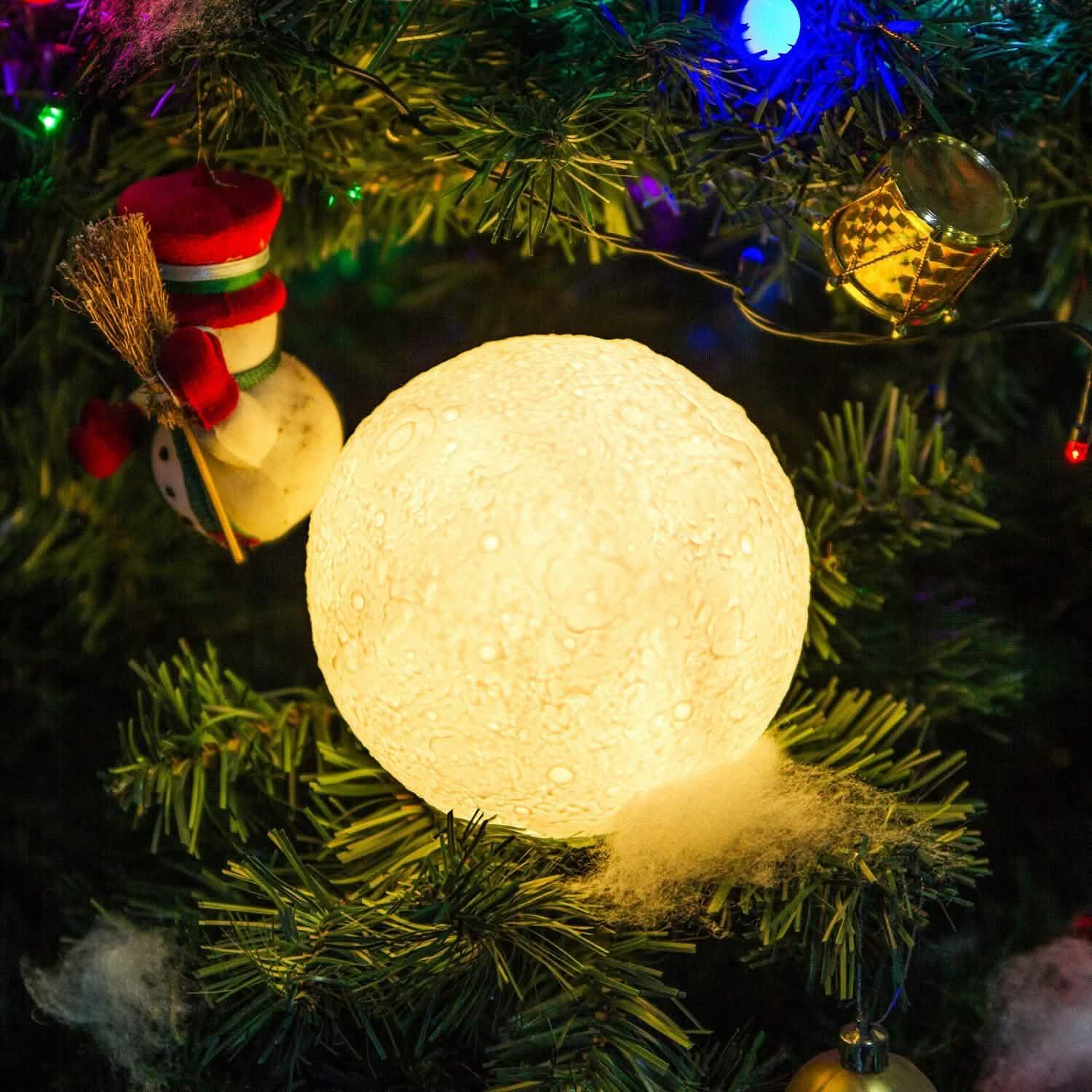 Rechargeable Moon Lamp Night Light Kids Dimmable LED Touch Changing Light DailySale