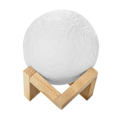 Rechargeable Moon Lamp Night Light Kids Dimmable LED Touch Changing Light DailySale