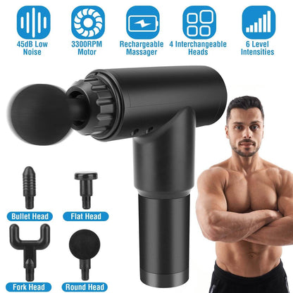 Rechargeable Percussion Massage Gun DailySale