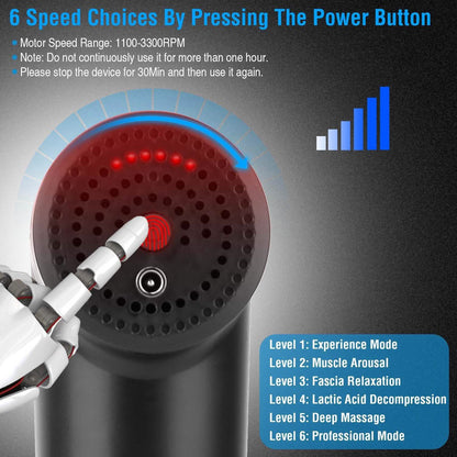 Rechargeable Percussion Massage Gun DailySale