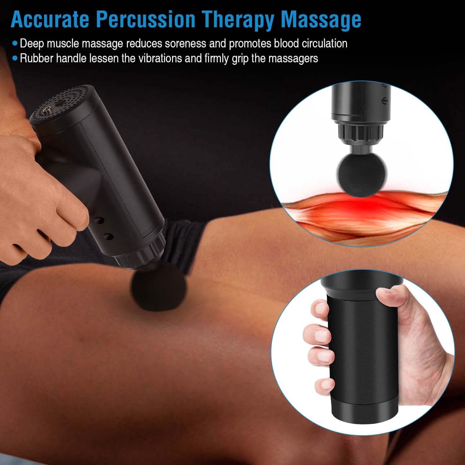 Rechargeable Percussion Massage Gun DailySale