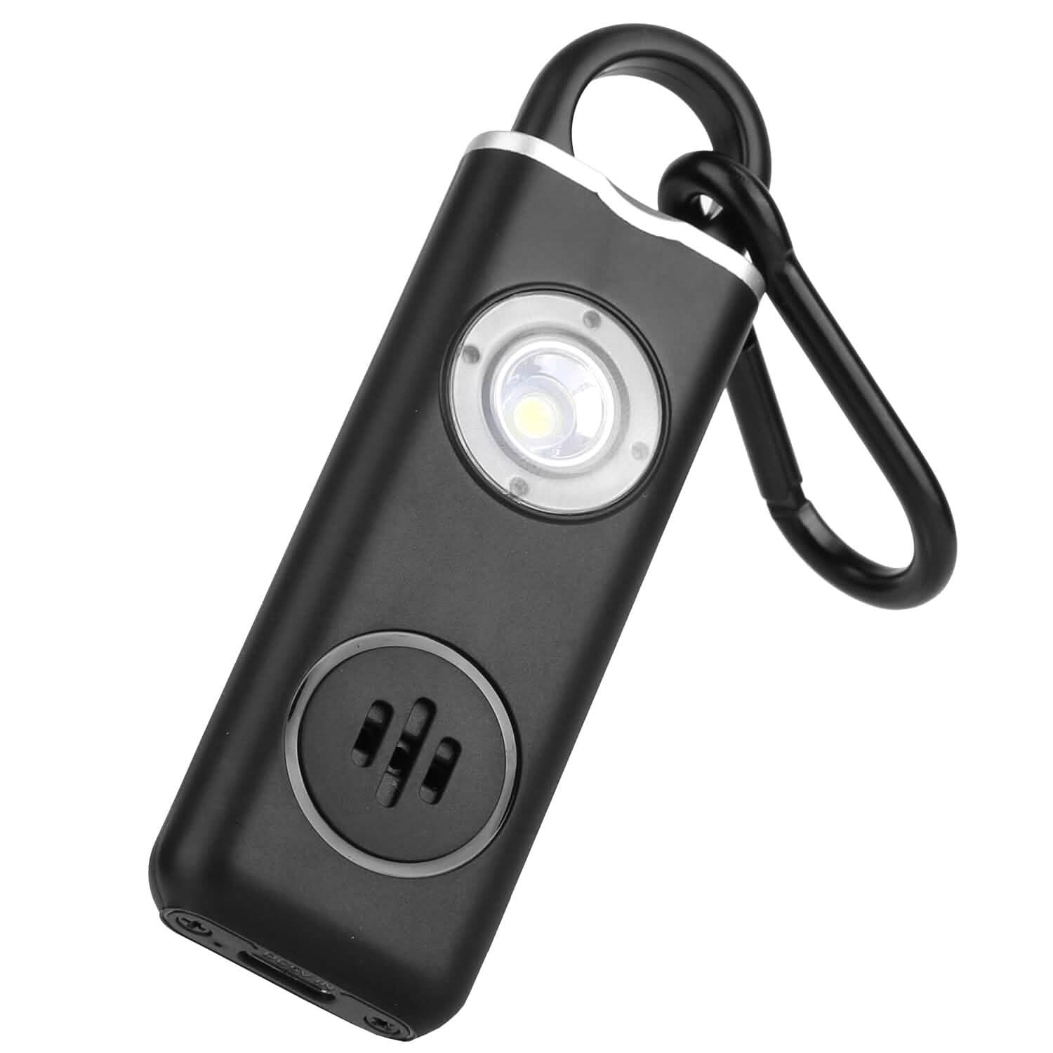 Rechargeable Personal Safety Alarm with Strobe Light DailySale