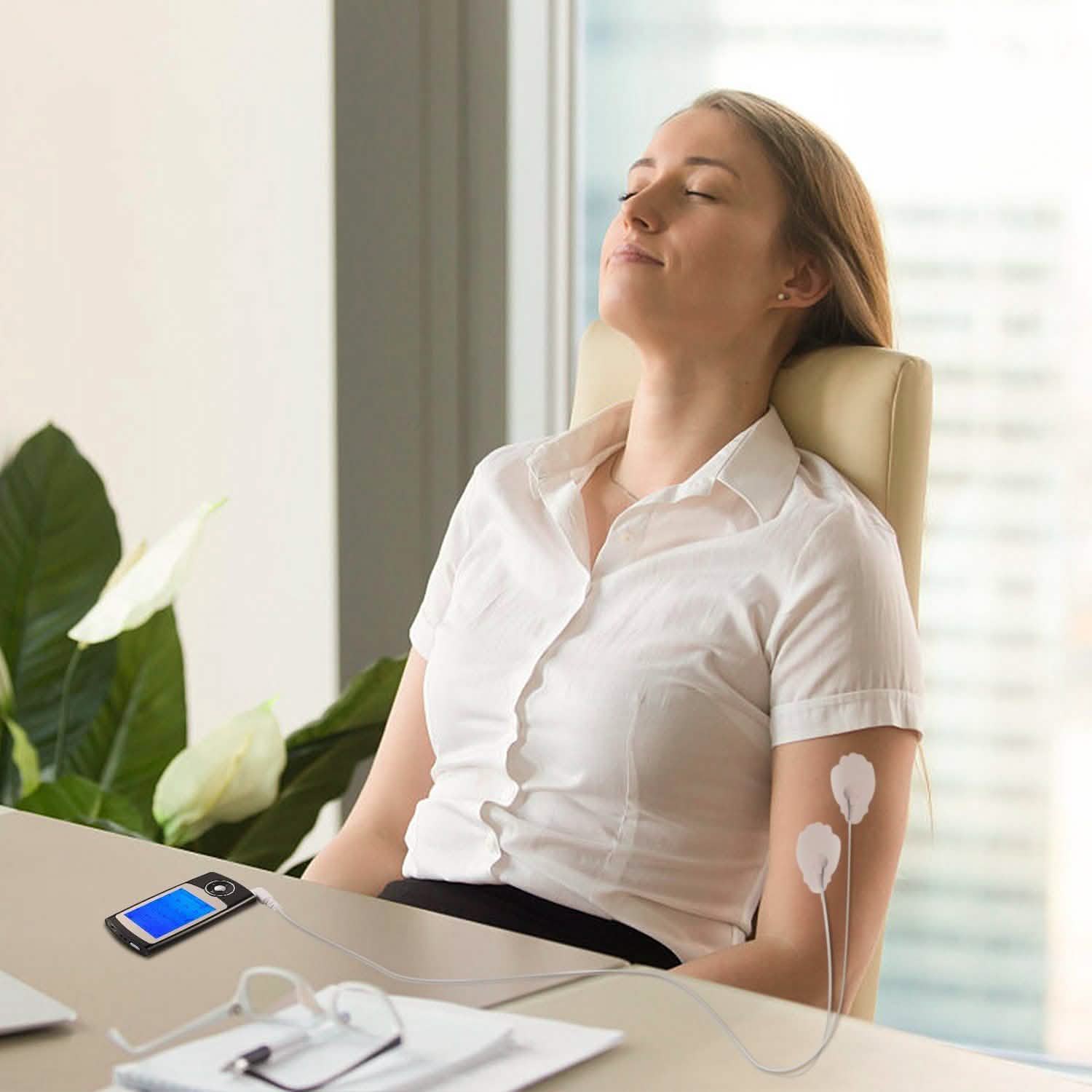 Rechargeable Tens Unit Machine Impulse Massager DailySale