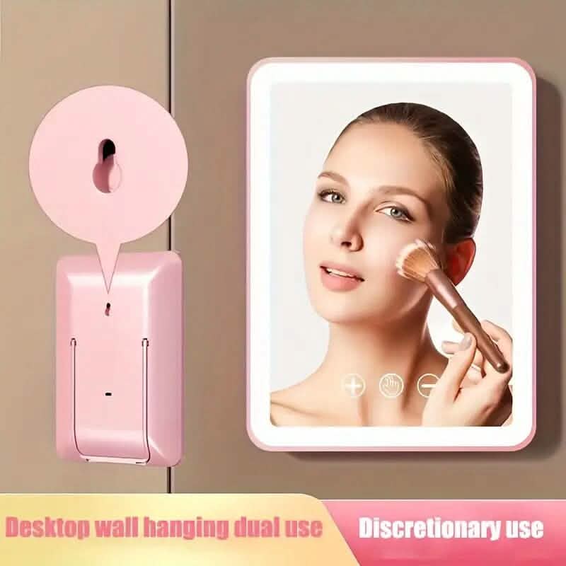 Rechargeable Travel Makeup Mirror with Led Lights DailySale