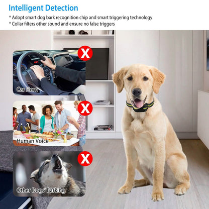 Rechargeable Waterproof Beep Vibration Static Stimulation Bark Stopper DailySale