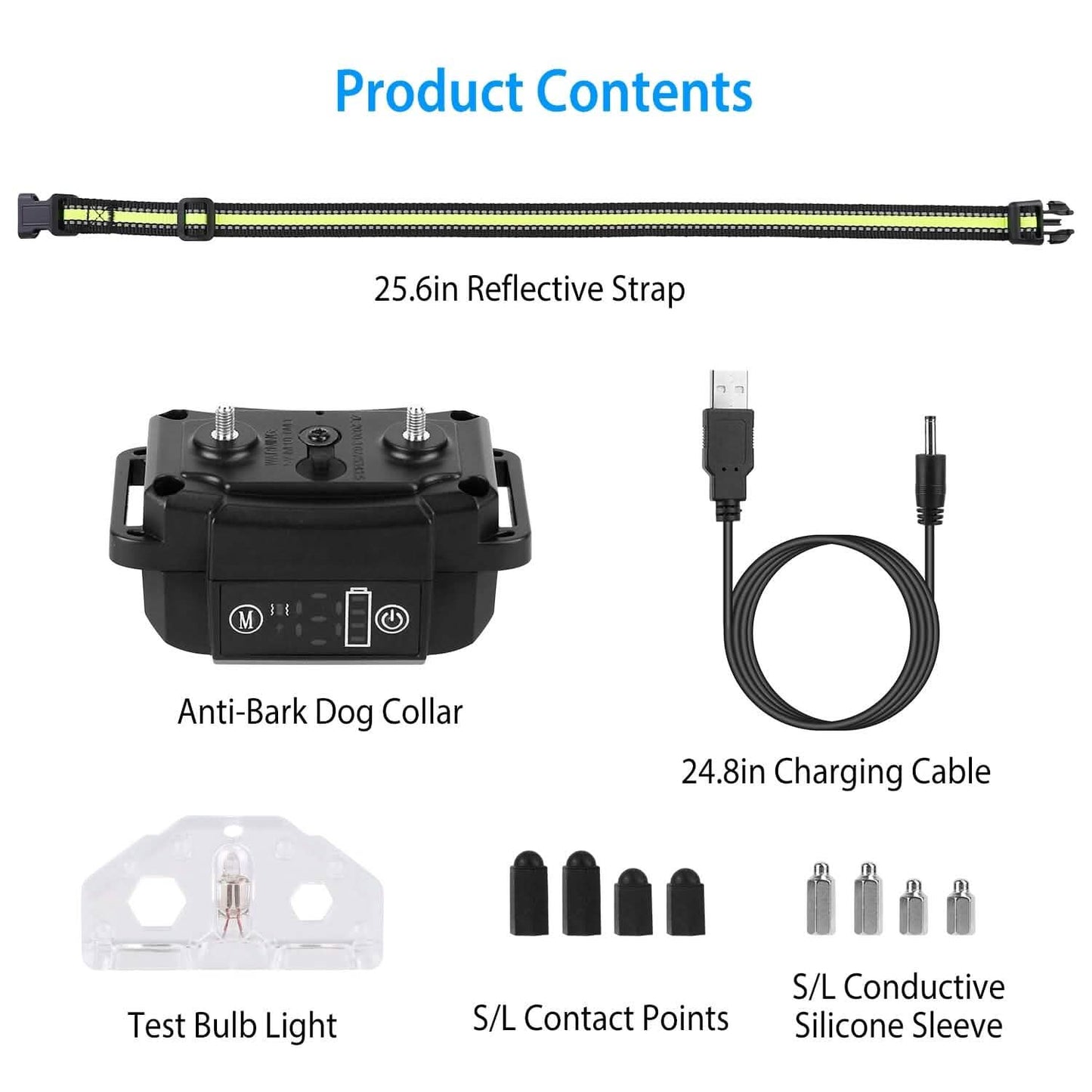 Rechargeable Waterproof Beep Vibration Static Stimulation Bark Stopper DailySale