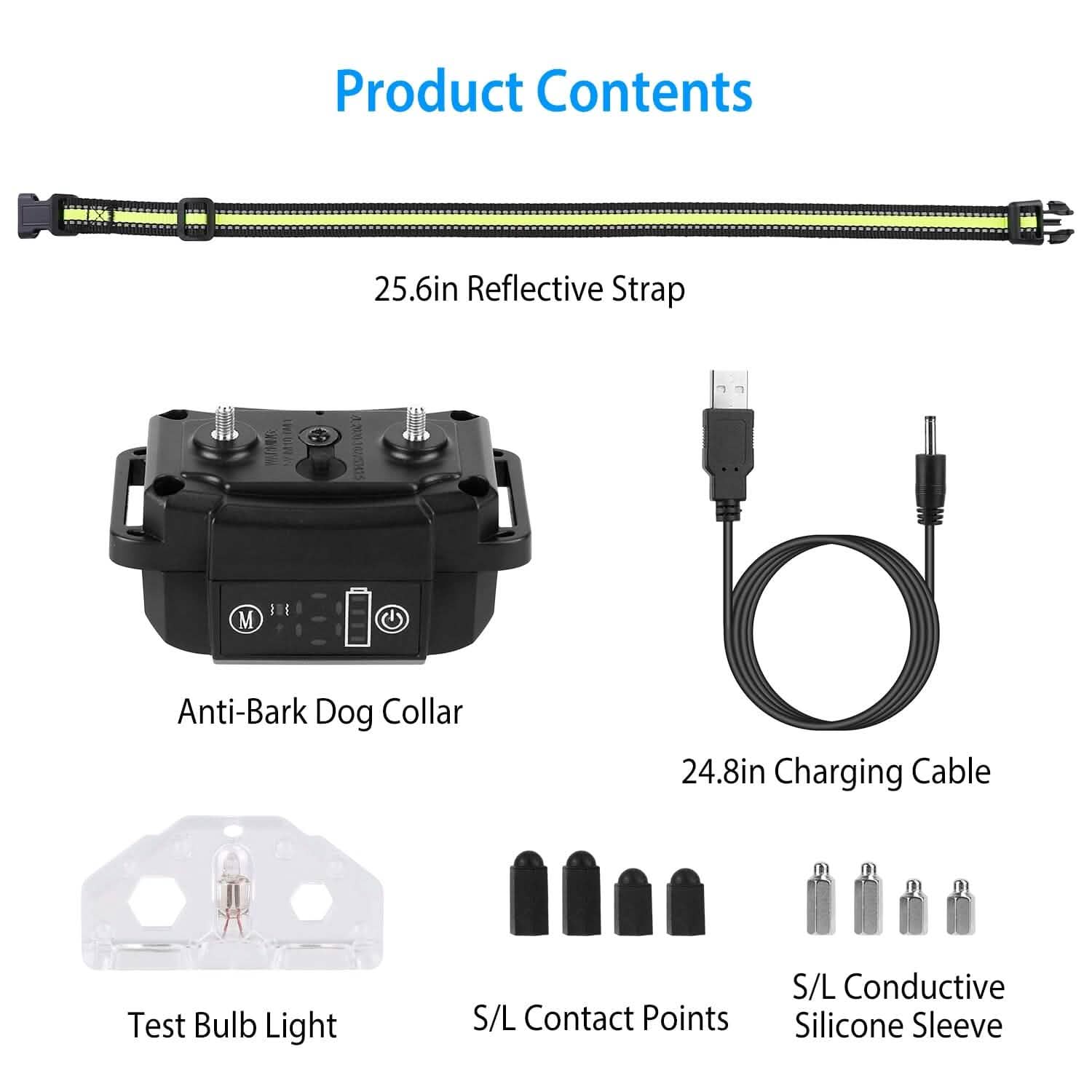 Rechargeable Waterproof Beep Vibration Static Stimulation Bark Stopper DailySale