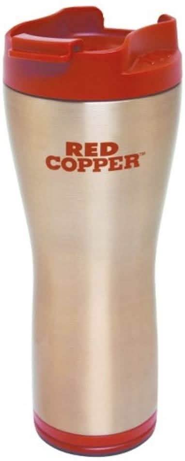 Red Copper Travel Mug - Ceramic Lining DailySale