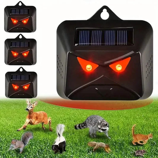 Red LED Light Waterproof Predator Repellent for Gardens DailySale