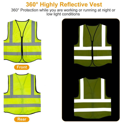 Reflective Safety Vest High Visible Waistcoat DailySale