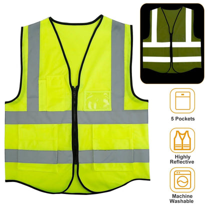 Reflective Safety Vest High Visible Waistcoat DailySale