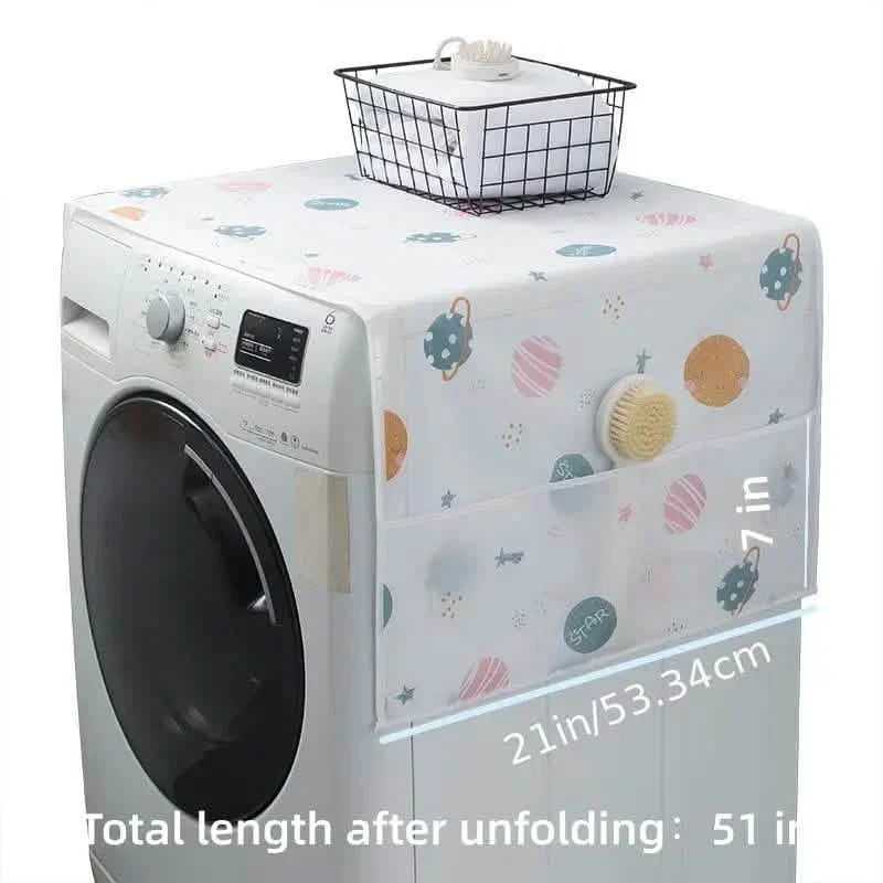 Refrigerator and Washing Machine Dust Covers with Pockets DailySale