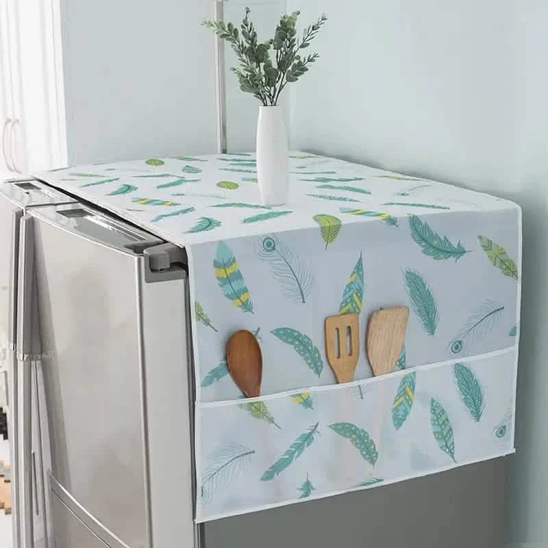 Refrigerator and Washing Machine Dust Covers with Pockets DailySale