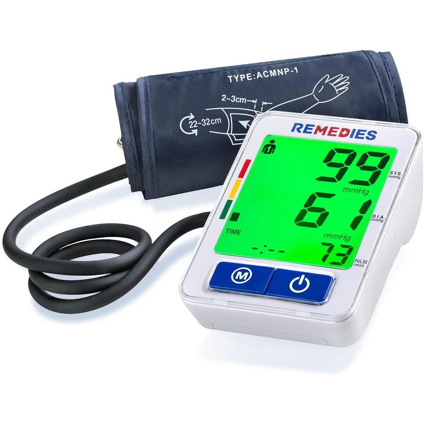 Remedies Automatic Blood Pressure Monitor DailySale