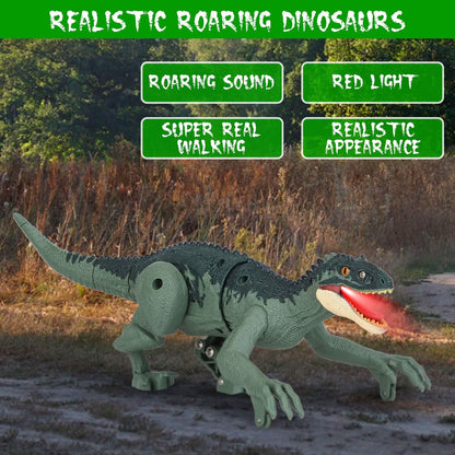 Remote Control Dinosaur with 3D Eye Roaring Sounds for 3-12 Years Old DailySale