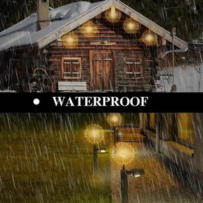 Remote Control Waterproof Christmas Fireworks LED String Lights DailySale