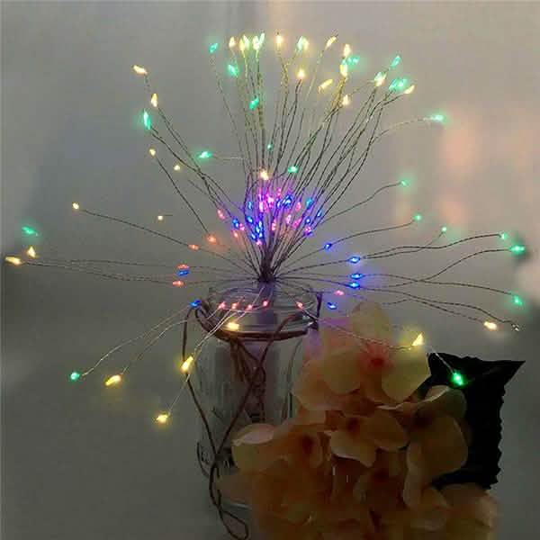 Remote Control Waterproof Christmas Fireworks LED String Lights DailySale