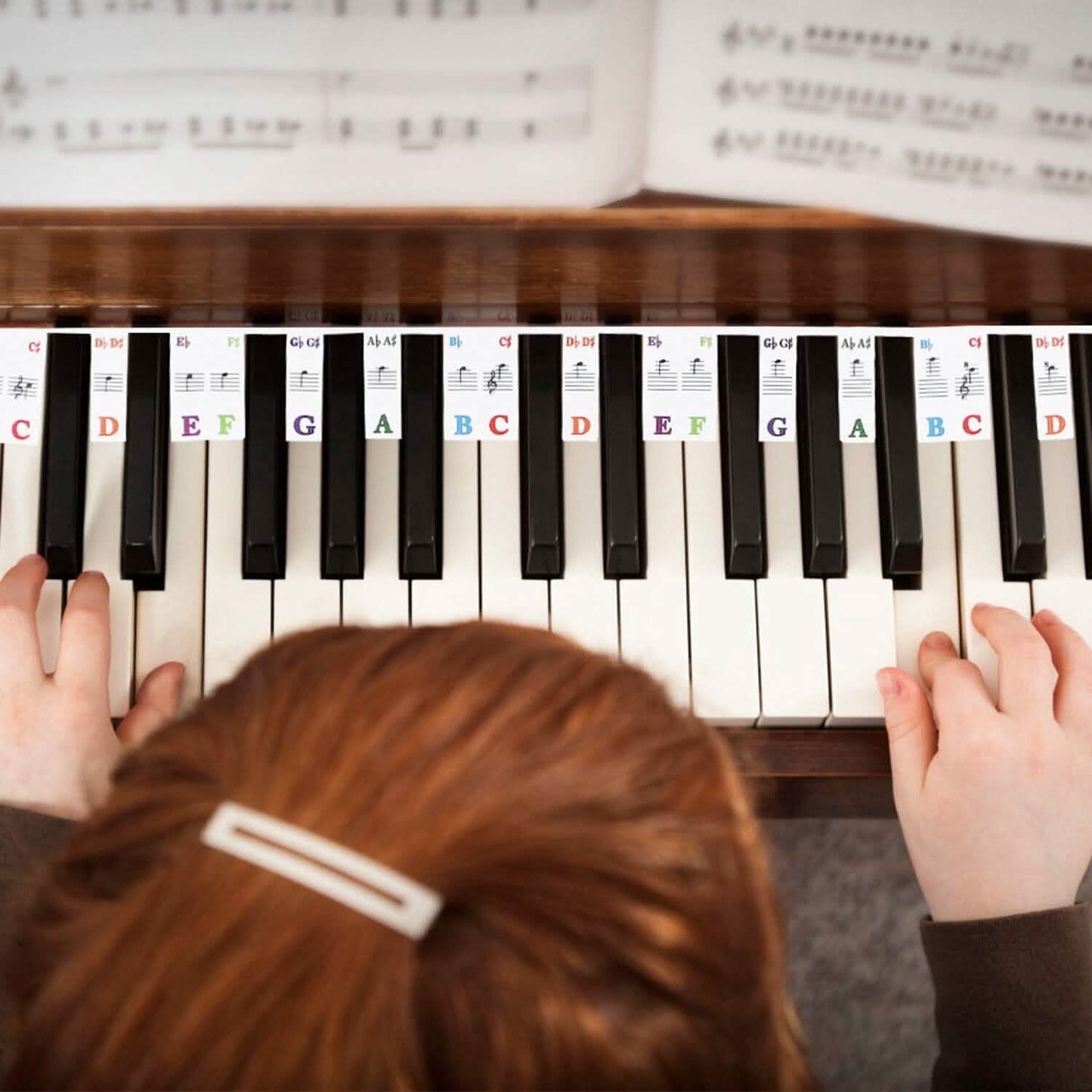 Removable PVC Piano Keyboard Stickers DailySale