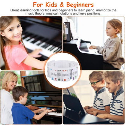 Removable PVC Piano Keyboard Stickers DailySale