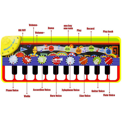 RenFox Kids Musical Mats Early Education Toys DailySale