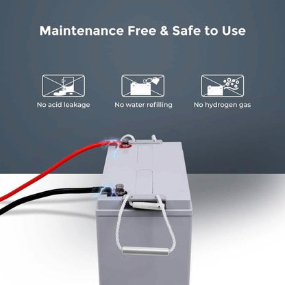 Renogy Deep Cycle AGM 12 Volt 100Ah Battery  (Refurbished) DailySale
