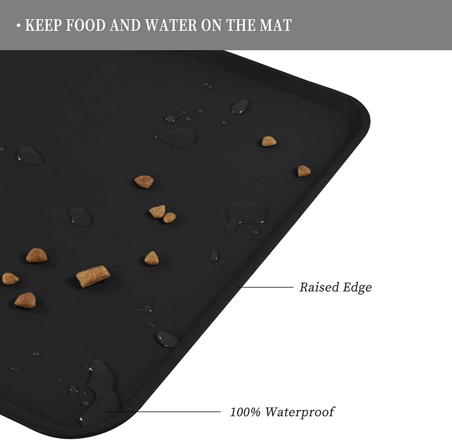 Reopet Silicone Dog Cat Bowl Mat Non-Stick Food Pad DailySale