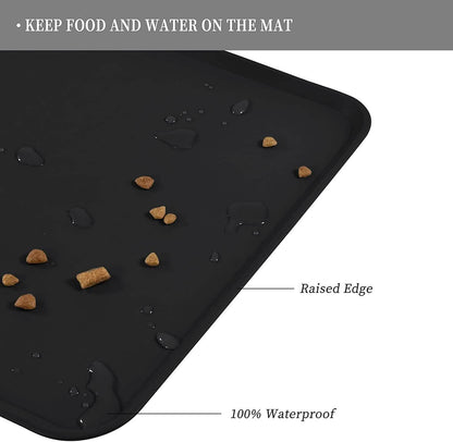 Reopet Silicone Dog Cat Bowl Mat Non-Stick Food Pad DailySale
