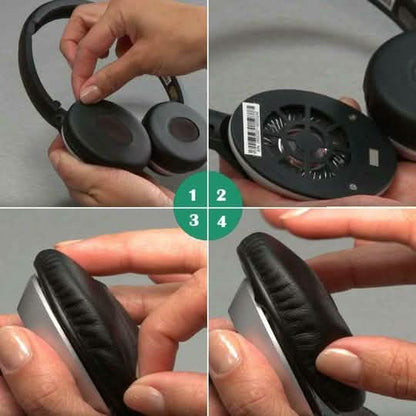 Replacement Ear Cushions Kit Replacement Ear Pads for Bose OE2 OE2i Headphones DailySale