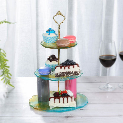 Resin Casting 3-Tier Cake Stand DailySale