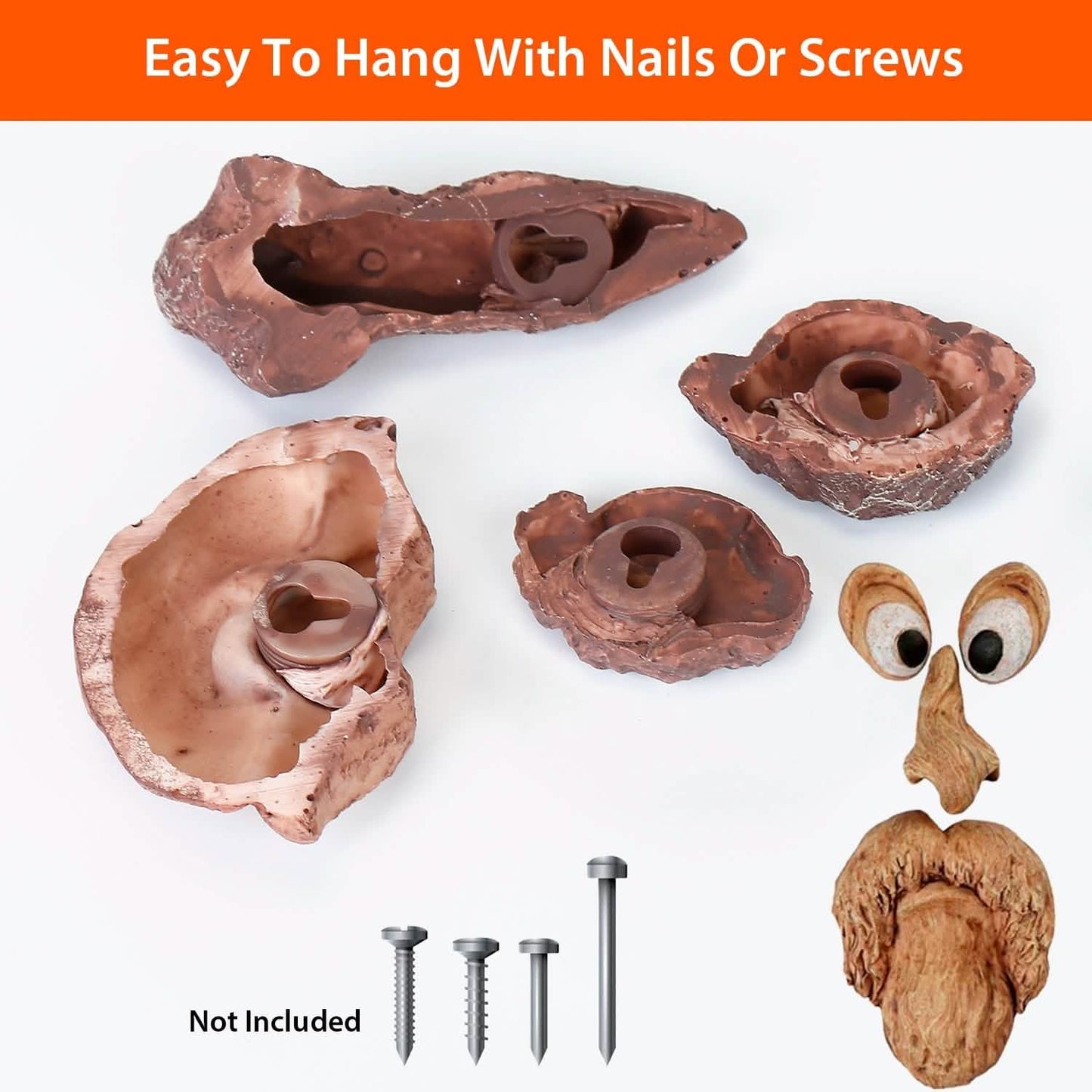 Resin Old Man Tree Hugger Bark DailySale