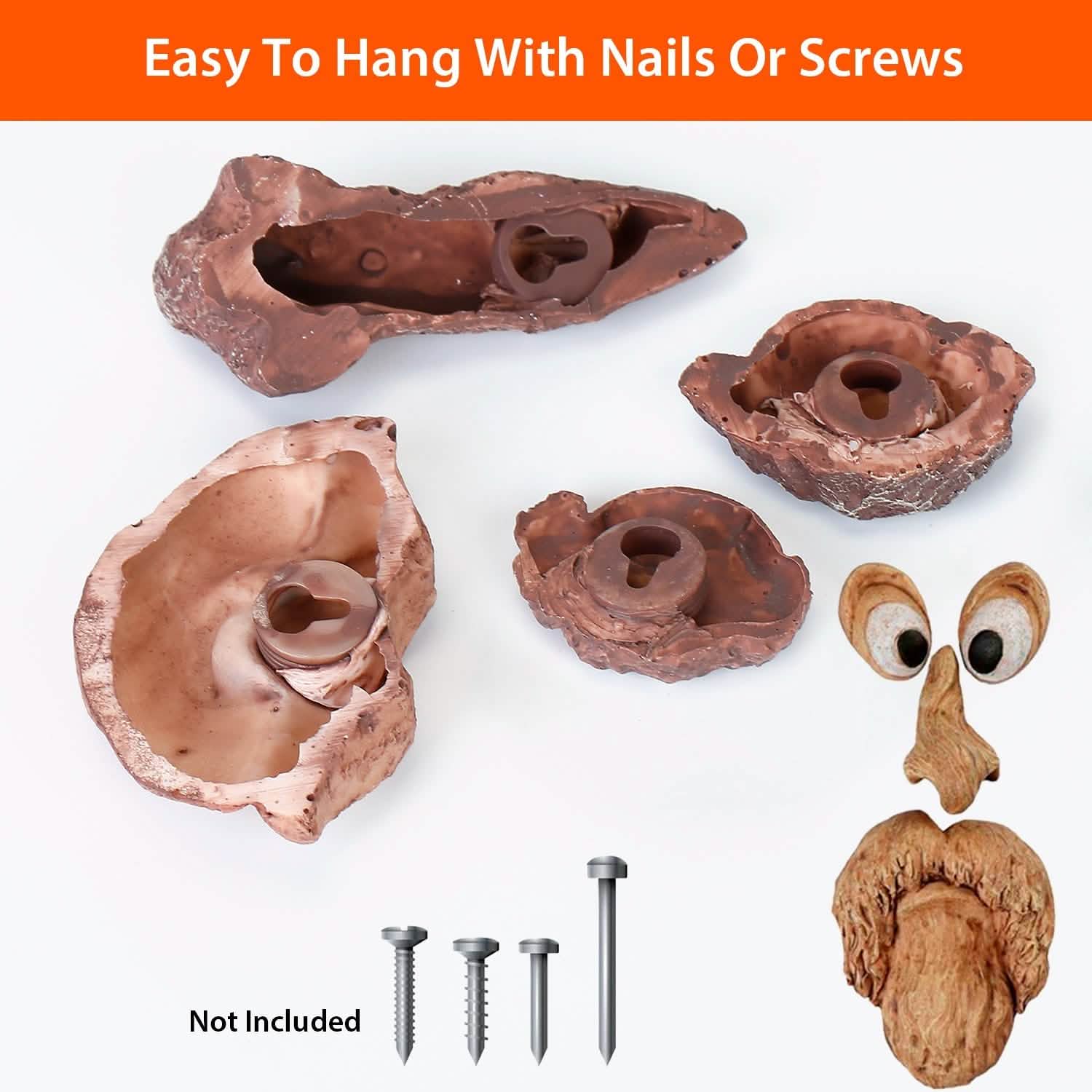 Resin Old Man Tree Hugger Bark DailySale