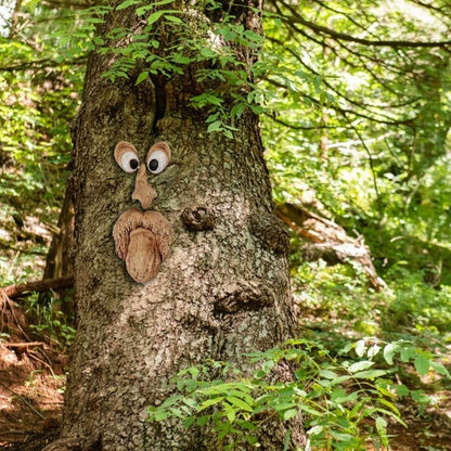 Resin Old Man Tree Hugger Bark DailySale