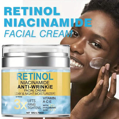 Retinol and Collagen Face Cream 1.764oz Anti-Wrinkle and Lifting with Vitamin E, Niacinamide DailySale