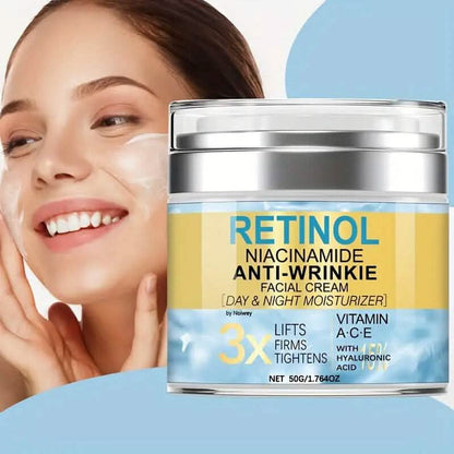 Retinol and Collagen Face Cream 1.764oz Anti-Wrinkle and Lifting with Vitamin E, Niacinamide DailySale