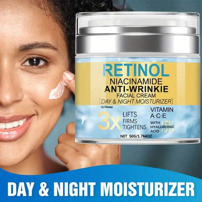 Retinol and Collagen Face Cream 1.764oz Anti-Wrinkle and Lifting with Vitamin E, Niacinamide DailySale