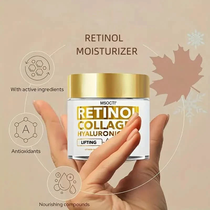Retinol Collagen Hyaluronic Acid Face Cream DailySale