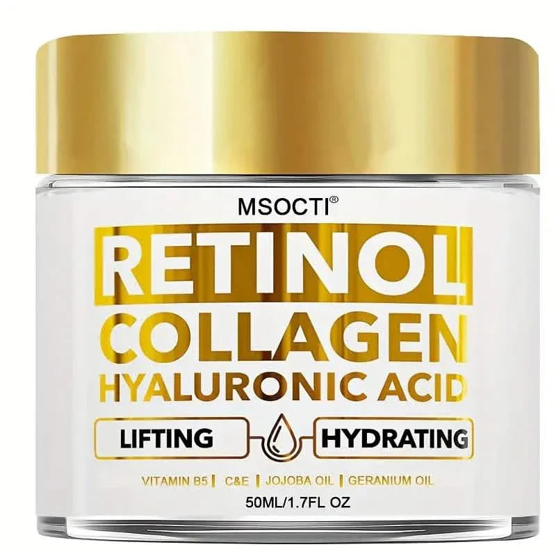 Retinol Collagen Hyaluronic Acid Face Cream DailySale