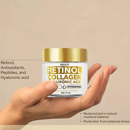 Retinol Collagen Hyaluronic Acid Face Cream DailySale