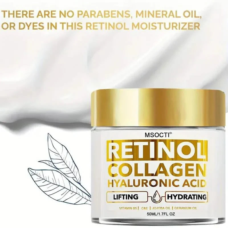 Retinol Collagen Hyaluronic Acid Face Cream DailySale