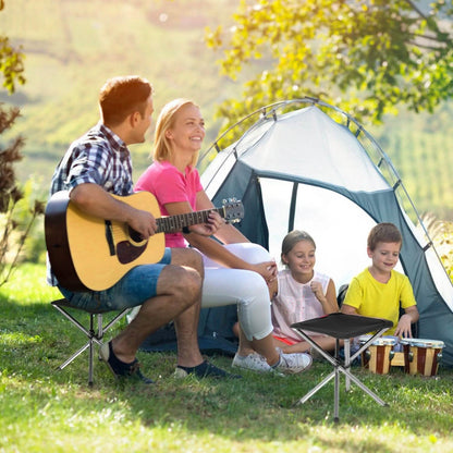 Retractable Portable Folding Chair Easy Set Up Backpacking Stool DailySale