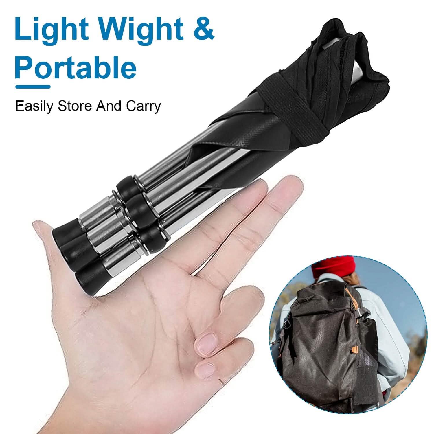 Retractable Portable Folding Chair Easy Set Up Backpacking Stool DailySale