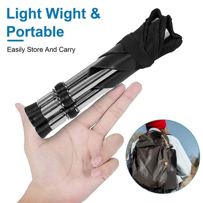 Retractable Portable Folding Chair Easy Set Up Backpacking Stool DailySale