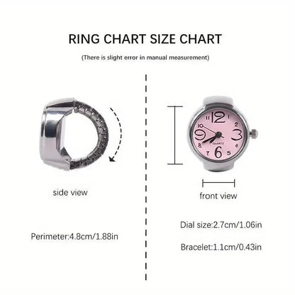 Retro Creative Finger Mini Watch For Teenagers DailySale