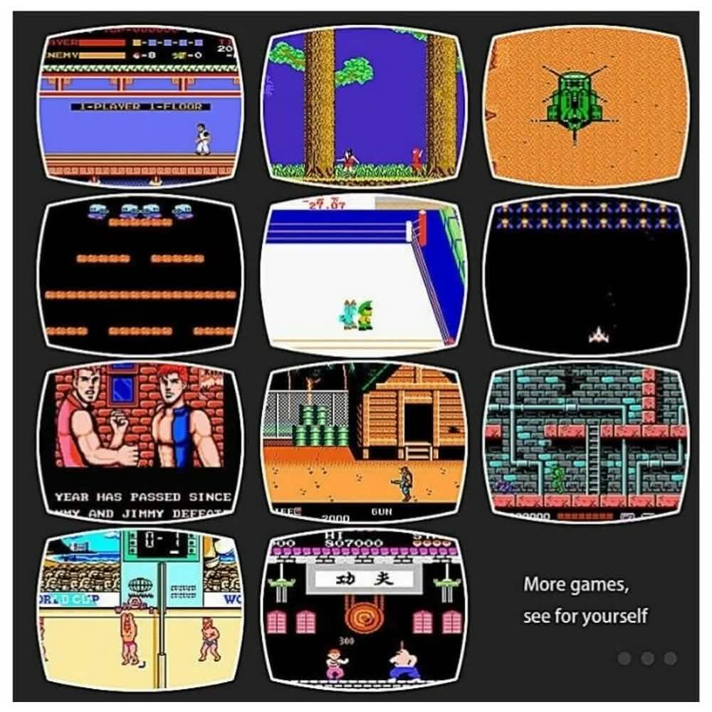 Retro Inspired Game Console 620 Games Loaded DailySale