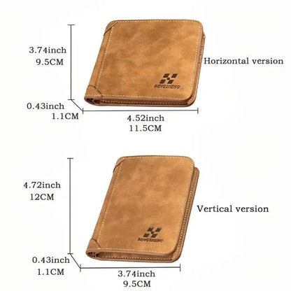 Retro Leather Card Holder for Men DailySale
