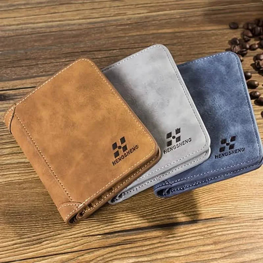 Retro Leather Card Holder for Men DailySale