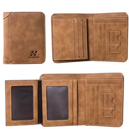 Retro Leather Card Holder for Men DailySale